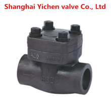 Forged Steel Spring Lift High Temperature Thread Check Valve